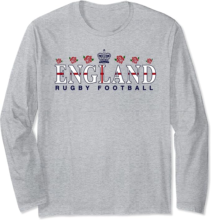 England Rugby Football Long Sleeve TShirt Clothing